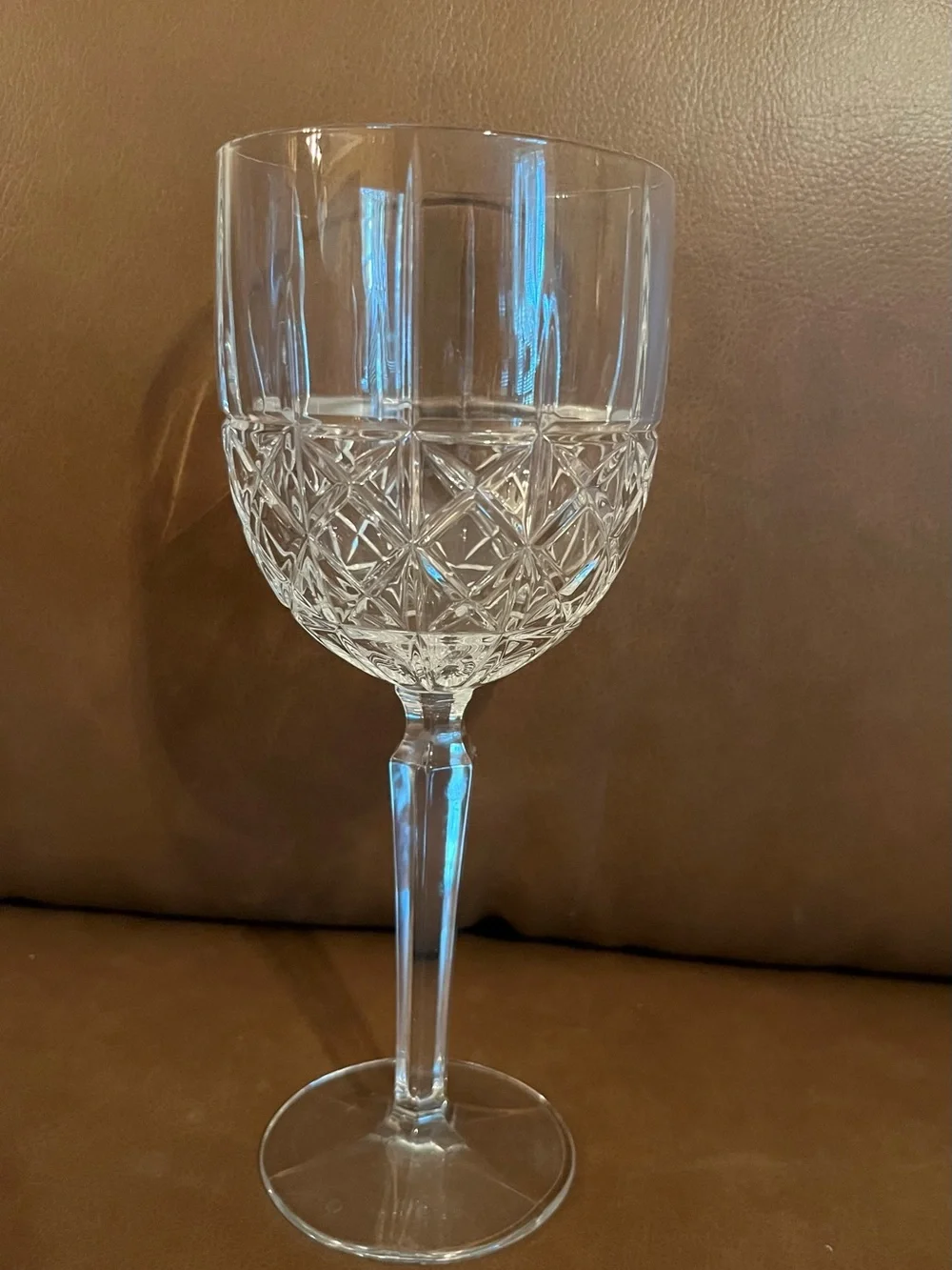 Marquis by Waterford Brady Pattern Crystal Iced Tea/Wine Goblets - Set of 6